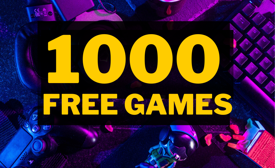 1000 free Games to Play(Online, offline, multiplayer)